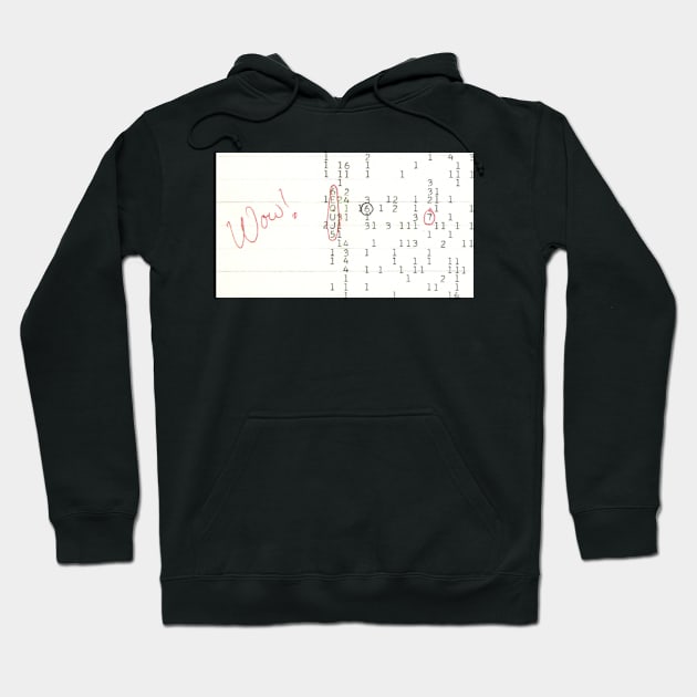 The wow signal Hoodie by nickedenholm